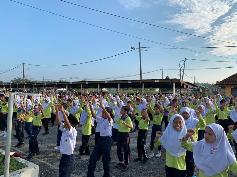 Pelancaran Bulan Sukan Negara | SK Bukit Changgang