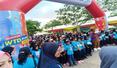 “WTD Fun Run” sempena Hari Peringatan Pandu Puteri Sedunia Peringkat Negeri Selangor
