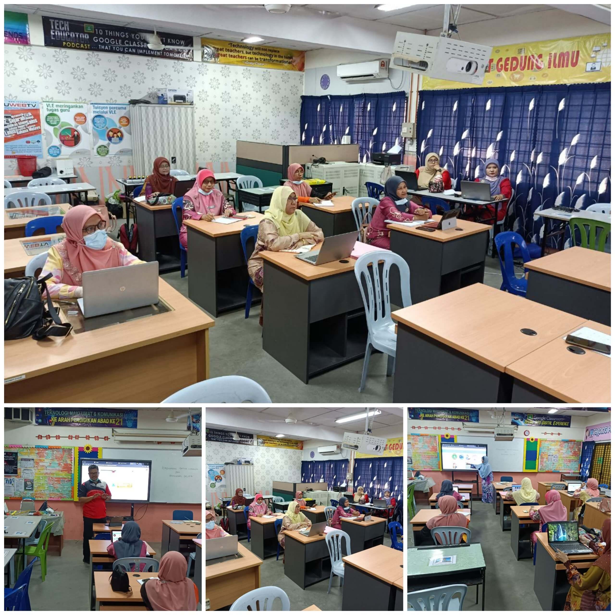 PENYEBARAN PEMBUGARAN GOOGLE CLASSROOM DAN PENEROKAAN ...